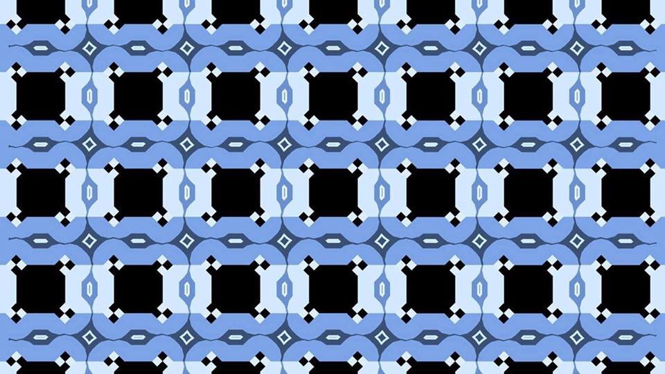 Blue Parallel Lines