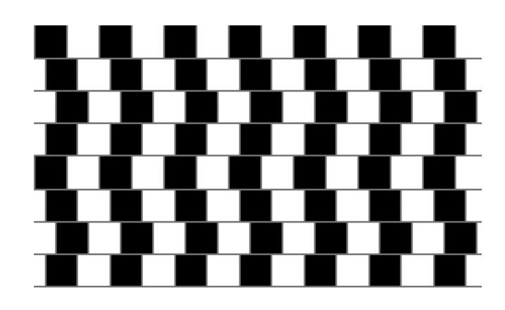 Horizontal parallel lines